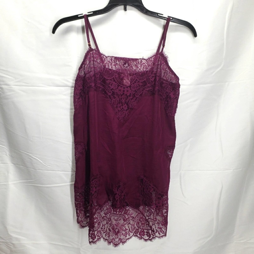 Victoria Secret purple lace lingerie top XS